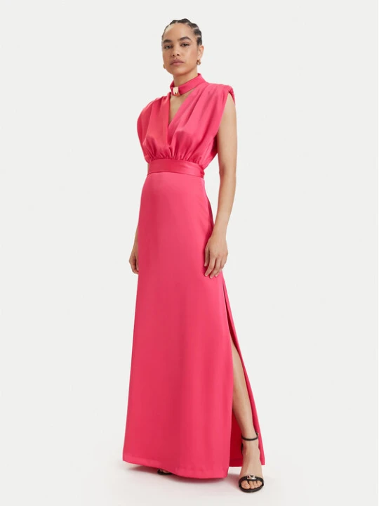Zdjęcie produktu ACCESS FASHION Sukienka wieczorowa 63-3309-122 Koralowy Regular Fit