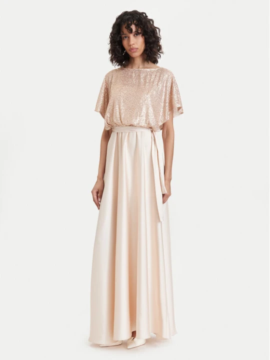 Zdjęcie produktu ACCESS FASHION Sukienka wieczorowa 63-3439-392 Złoty Regular Fit