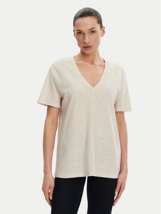 Zdjęcie produktu ACCESS FASHION T-Shirt 53-2148-611 Beżowy Regular Fit