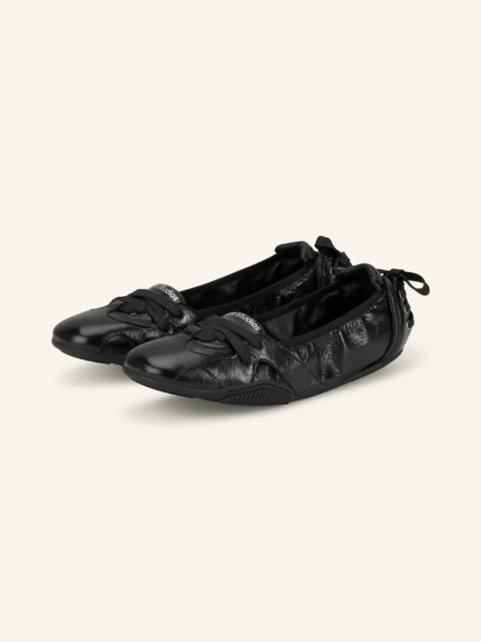 Zdjęcie produktu Acne Studios Baleriny schwarz CZARNY