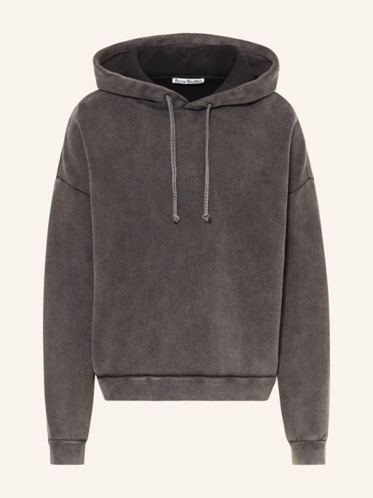 Zdjęcie produktu Acne Studios Bluza Z Kapturem Oversize schwarz SZARY