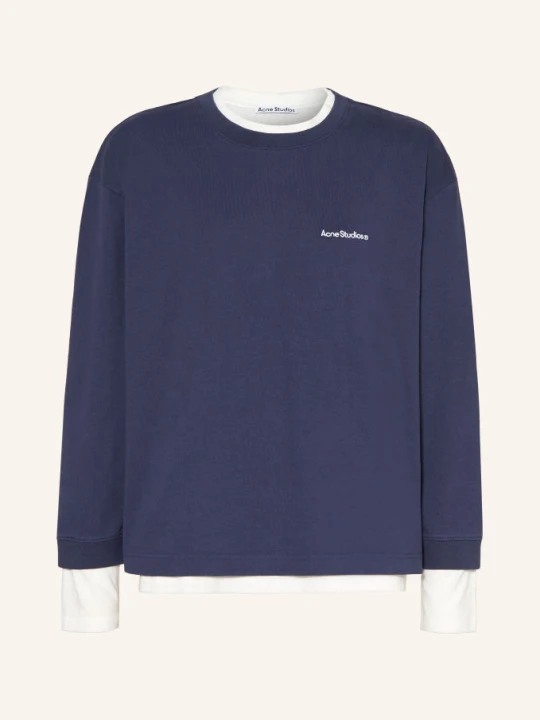 Zdjęcie produktu Acne Studios Bluza Z Mieszanki Materiałów blau