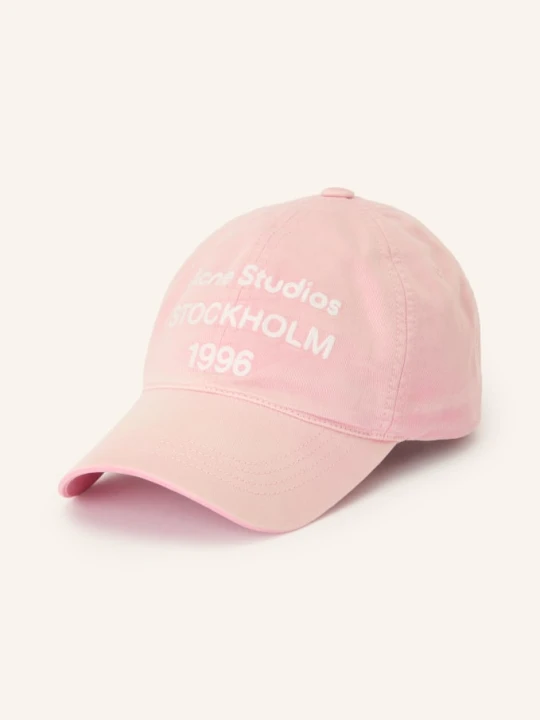 Zdjęcie produktu Acne Studios Czapka Z Daszkiem rosa różowy