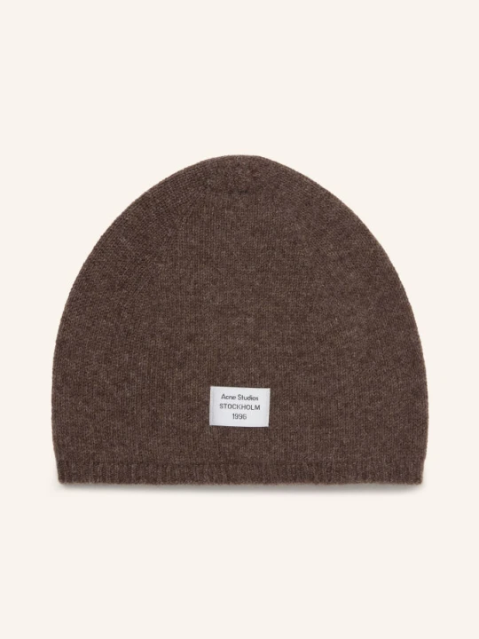 Zdjęcie produktu Acne Studios Czapka Z Kaszmiru braun CIEMNOBRĄZOWY