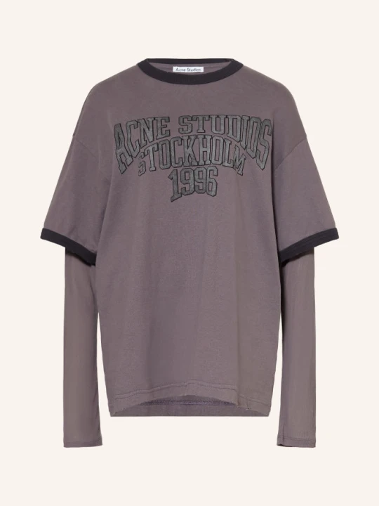 Zdjęcie produktu Acne Studios Koszulka Z Długim Rękawem lila