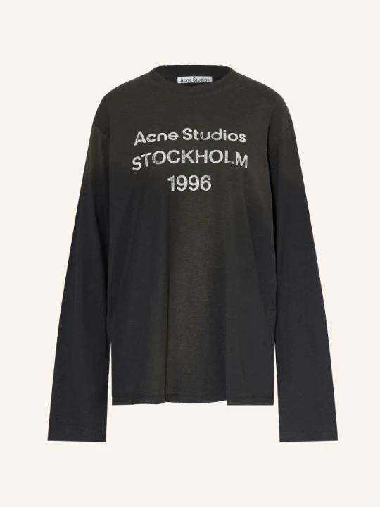 Zdjęcie produktu Acne Studios Koszulka Z Długim Rękawem schwarz CZARNY