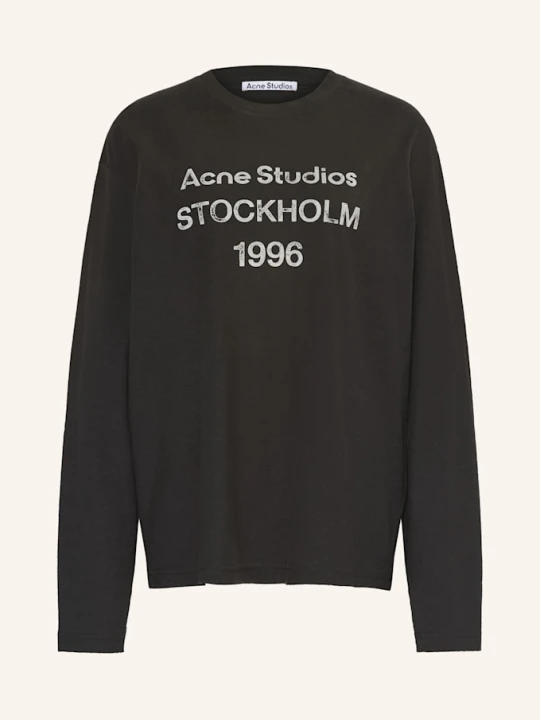 Zdjęcie produktu Acne Studios Koszulka Z Długim Rękawem schwarz