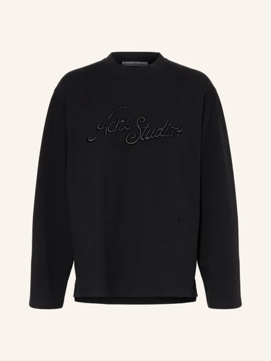 Zdjęcie produktu Acne Studios Koszulka Z Długim Rękawem schwarz CZARNY
