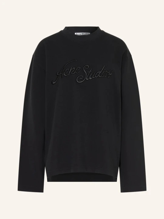Zdjęcie produktu Acne Studios Koszulka Z Długim Rękawem schwarz CZARNY