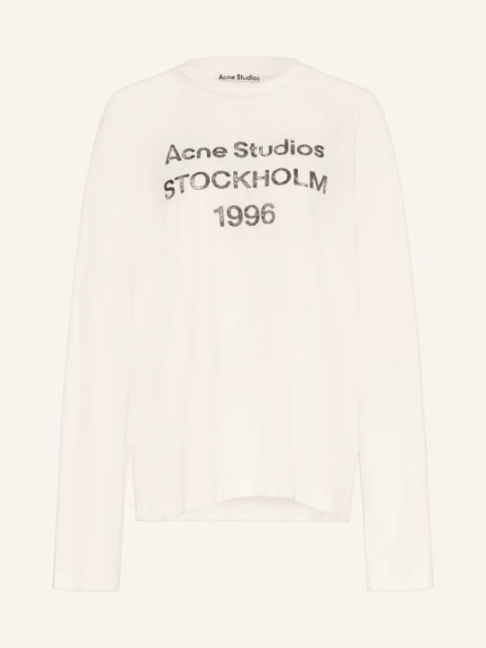 Zdjęcie produktu Acne Studios Koszulka Z Długim Rękawem weiss BIAŁY