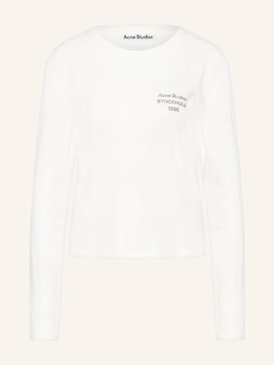 Zdjęcie produktu Acne Studios Koszulka Z Długim Rękawem weiss BIAŁY