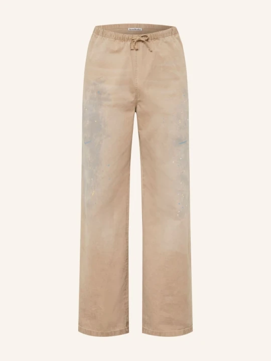 Zdjęcie produktu Acne Studios Spodnie O Regularnym Kroju beige