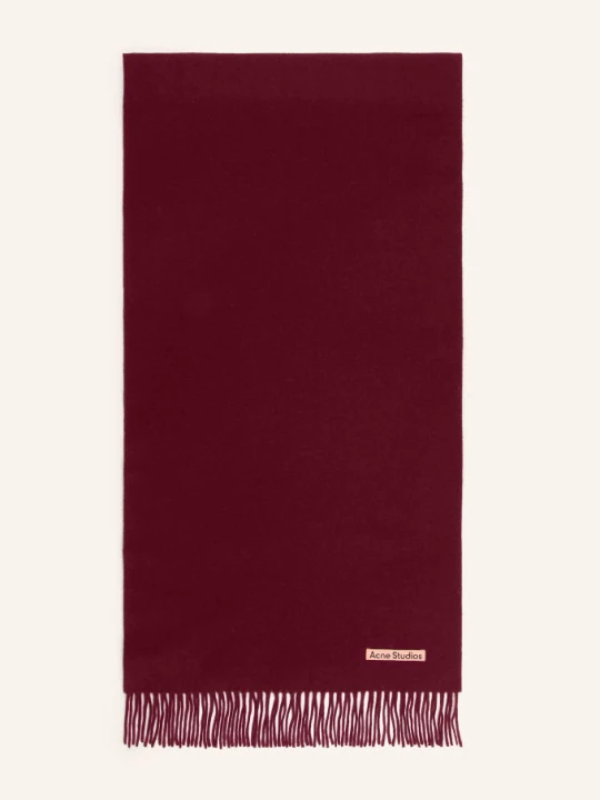 Zdjęcie produktu Acne Studios Szal rot CIEMNOCZERWONY