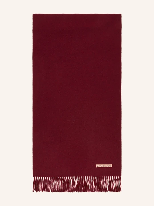 Zdjęcie produktu Acne Studios Szal rot CIEMNOCZERWONY