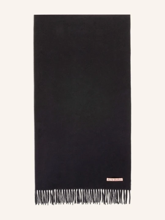 Zdjęcie produktu Acne Studios Szal schwarz CZARNY