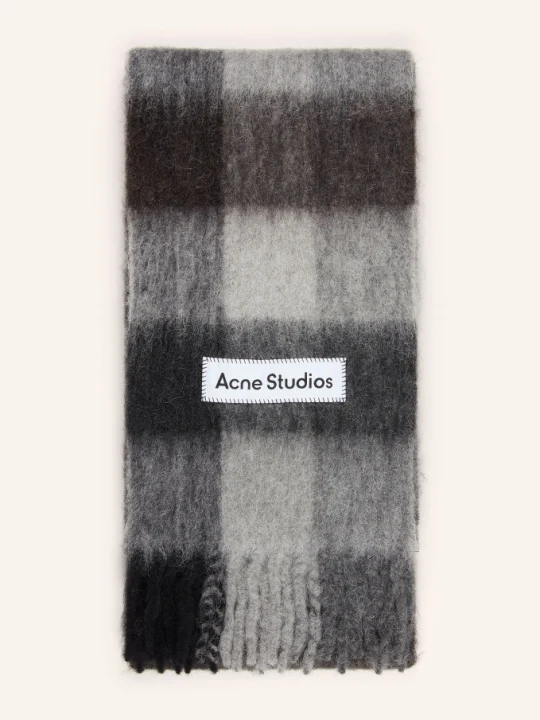Zdjęcie produktu Acne Studios Szal Z Dodatkiem Alpaki grau szary