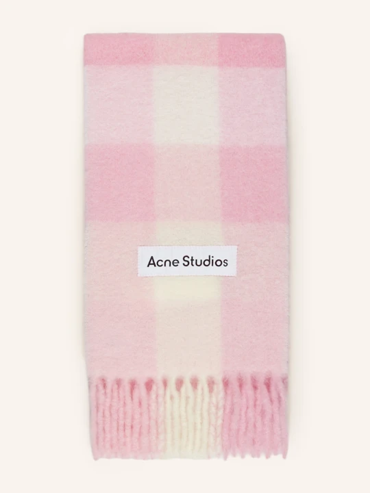 Zdjęcie produktu Acne Studios Szal Z Dodatkiem Alpaki pink