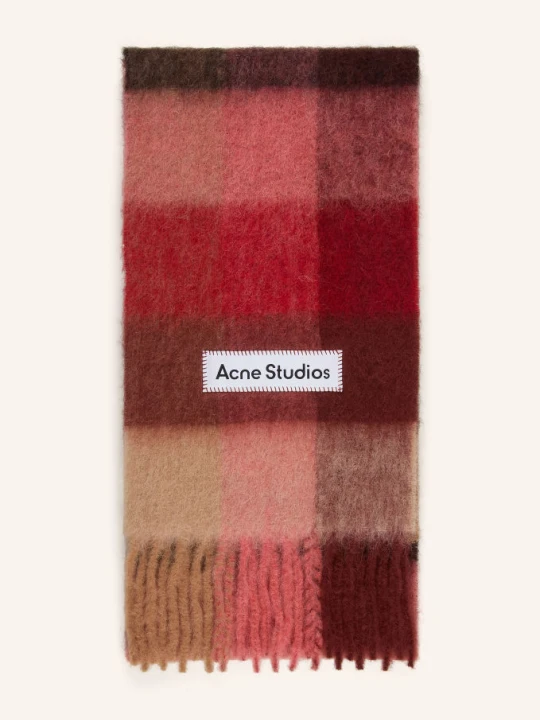 Zdjęcie produktu Acne Studios Szal Z Dodatkiem Alpaki pink