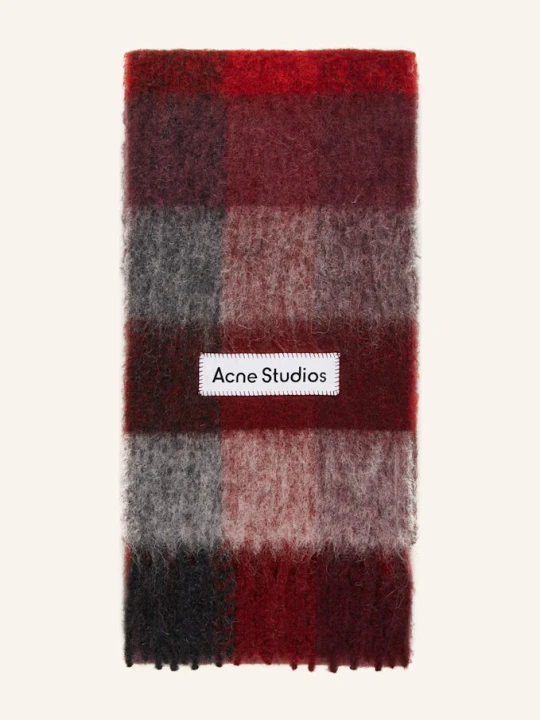 Zdjęcie produktu Acne Studios Szal Z Dodatkiem Alpaki rot
