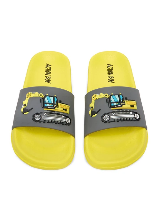 Zdjęcie produktu Action Boy Klapki P3047083K Szary