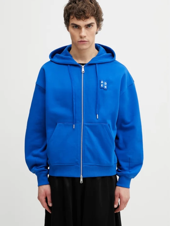 Zdjęcie produktu Ader Error bluza rozpinana z kapturem bawełniana męska