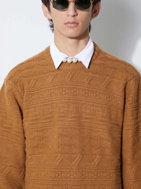 Zdjęcie produktu Ader Error sweter wełniany Seltic Knit