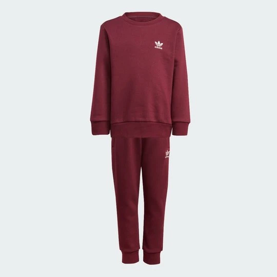 Zdjęcie produktu Adicolor Crew Set Adidas bordowy