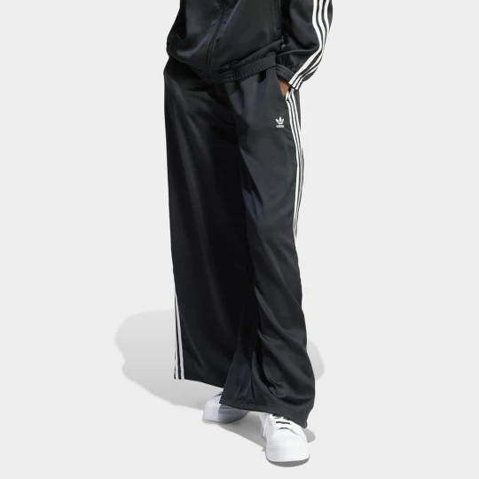 Zdjęcie produktu Adicolor Track Pants Satin Wide Leg adidas Originals czarny