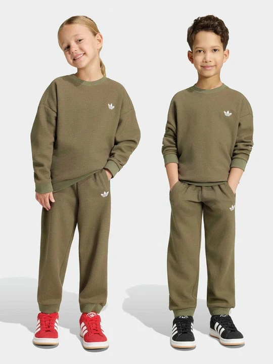 Zdjęcie produktu adidas 2-częściowy zestaw w kolorze khaki rozmiar: 104