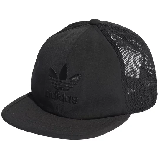 Zdjęcie produktu adidas Adicolor Archive Trucker Cap HL9334, Unisex, Czarne, czapki z daszkiem, poliester, rozmiar: OSFL adidas Originals