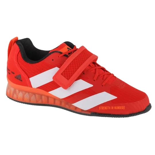 Zdjęcie produktu adidas Adipower Weightlifting 3 GY8924, Męskie, Czerwone, buty na siłownię, tkanina, rozmiar: 48
