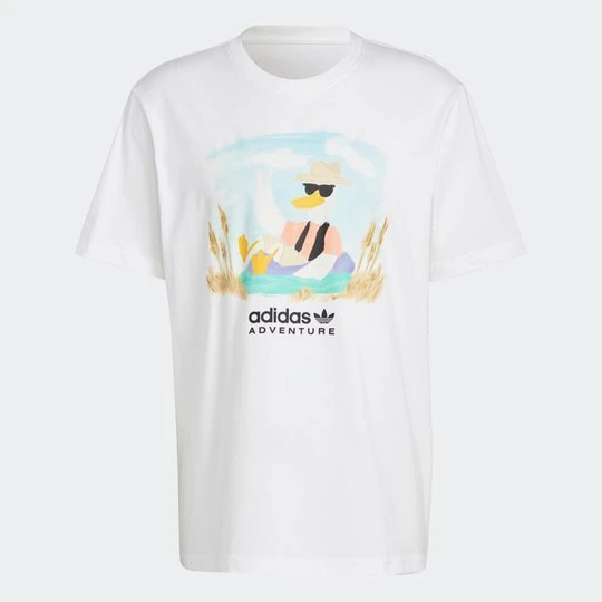 Zdjęcie produktu adidas Adventure Graphic Tee biały