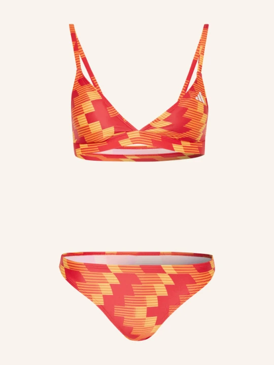 Zdjęcie produktu Adidas Bikini Trójkątne Z Nadrukiem Piłkarskim Na Całej Powierzchni rot