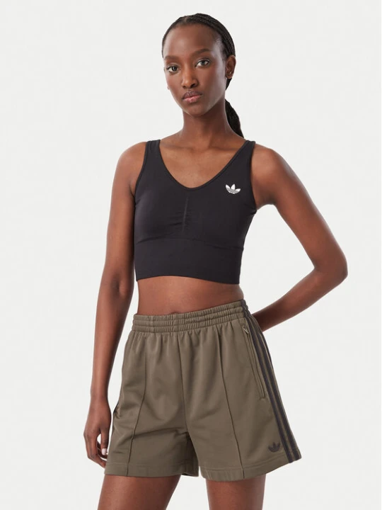 Zdjęcie produktu adidas Biustonosz sportowy Essentials Seamless Bralette KU9731 Czarny