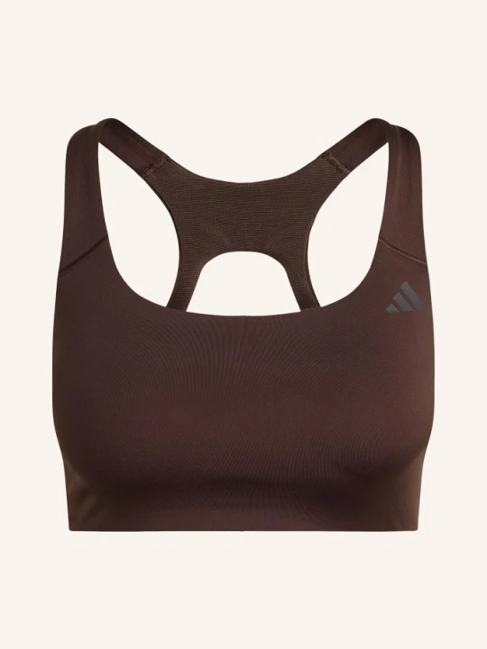 Zdjęcie produktu Adidas Biustonosz Sportowy Optime braun CIEMNOBRĄZOWY