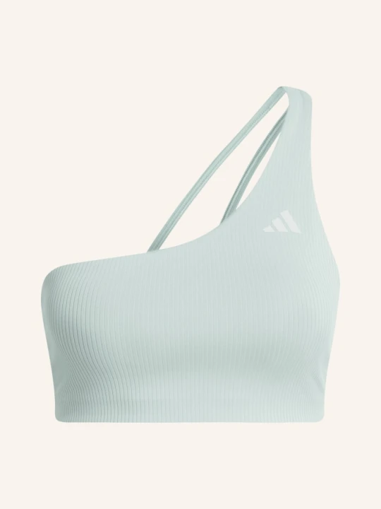 Zdjęcie produktu Adidas Biustonosz Sportowy Optime Rib Ls gruen MIĘTOWY