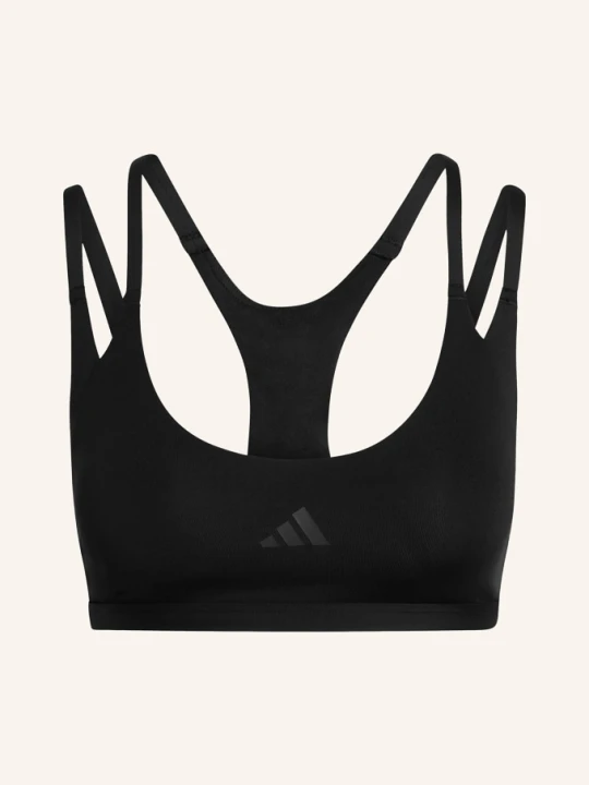 Zdjęcie produktu Adidas Biustonosz Sportowy Optime schwarz CZARNY