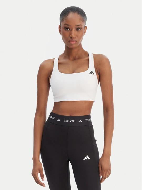 Zdjęcie produktu adidas Biustonosz sportowy Optime Workout KD6685 Biały