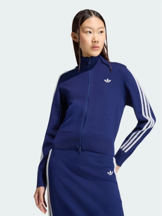 Zdjęcie produktu adidas Kardigan Firebird KW2588 Granatowy Regular Fit