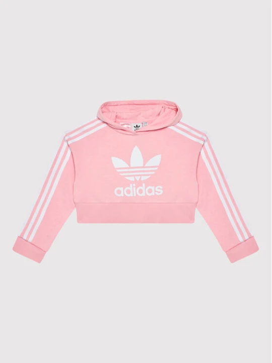 Zdjęcie produktu adidas Bluza adicolor Cropped HD2008 Różowy Loose Fit