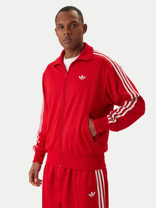 Zdjęcie produktu adidas Bluza adicolor Firebird KE0788 Czerwony Loose Fit