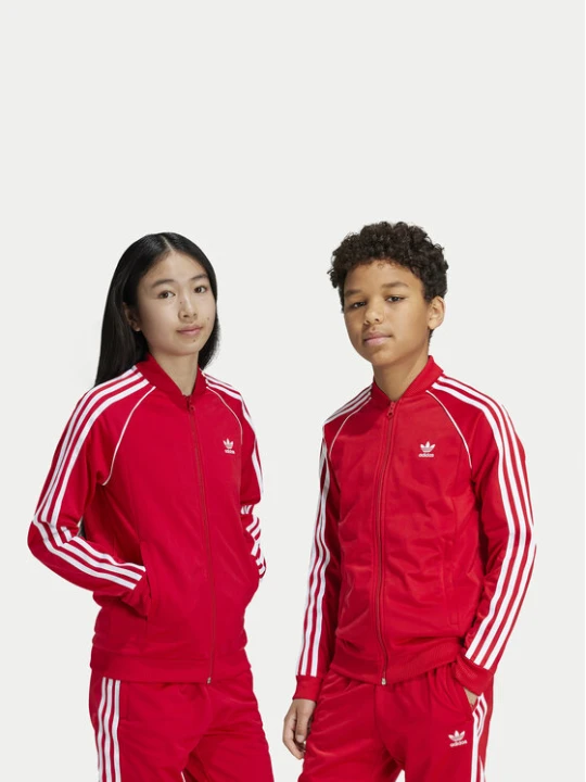 Zdjęcie produktu adidas Bluza adicolor IX7629 Czerwony Regular Fit