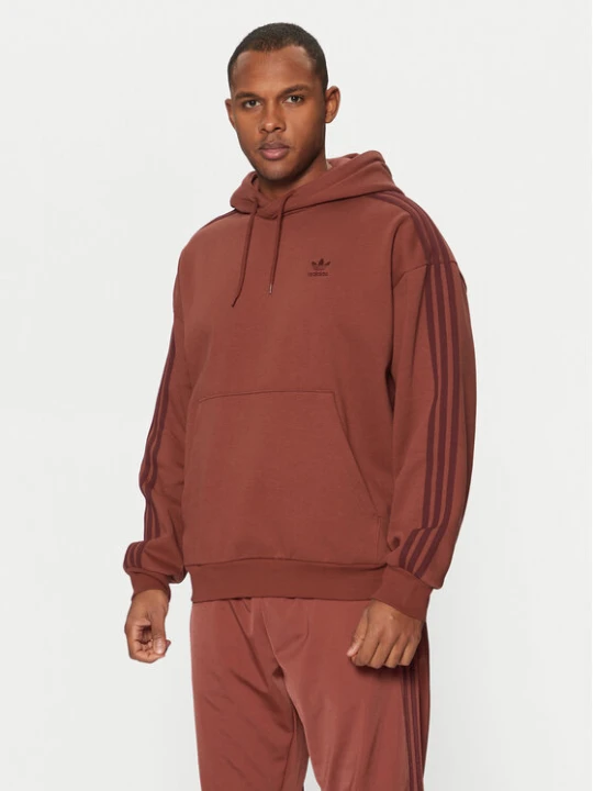 Zdjęcie produktu adidas Bluza adicolor JP1072 Czerwony Loose Fit