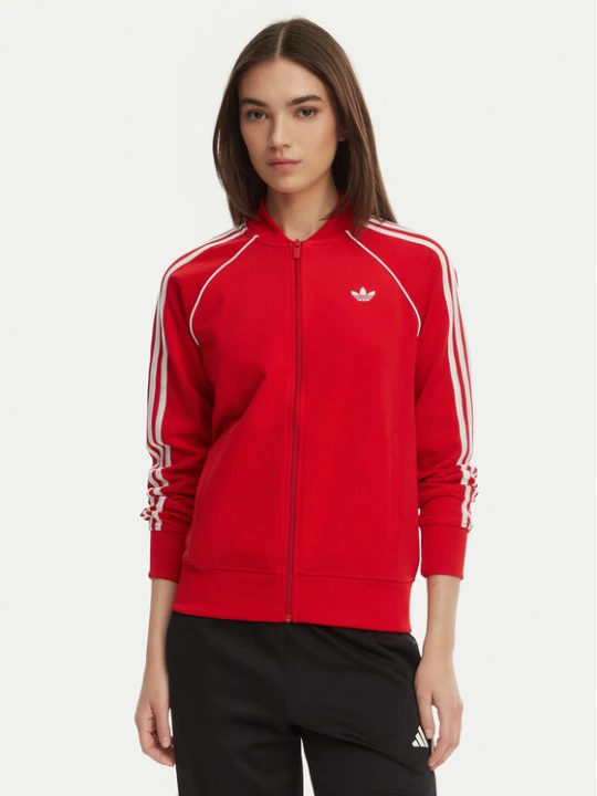 Zdjęcie produktu adidas Bluza adicolor SST Classic KD3782 Czerwony Regular Fit