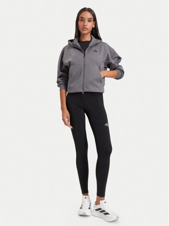 Zdjęcie produktu adidas Bluza Adidas Z.N.E. Cropped KF6394 Szary ciemny Loose Fit