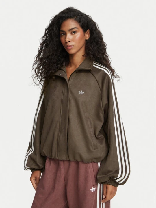 Zdjęcie produktu adidas Bluza Adilenium Season 6 LH1921 Brązowy ciemny Loose Fit