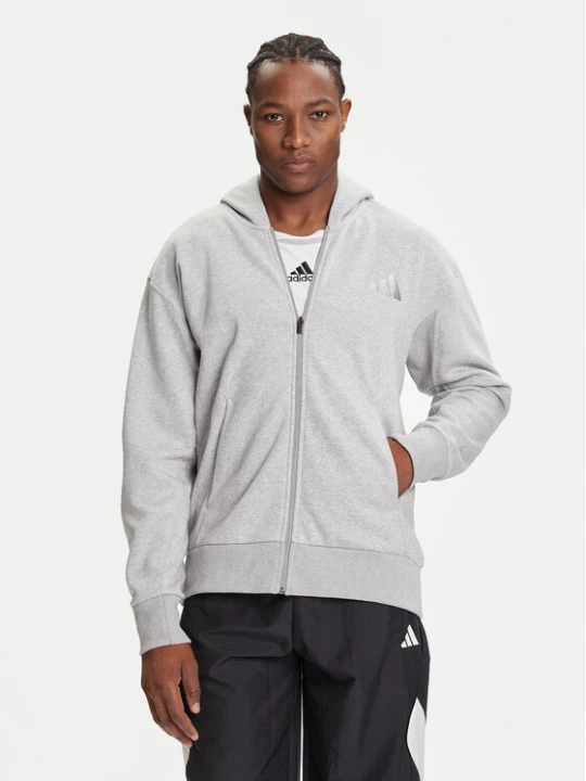 Zdjęcie produktu adidas Bluza ALL SZN Fleece IY4159 Szary Loose Fit