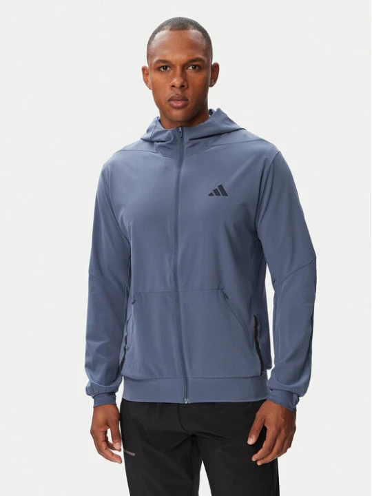 Zdjęcie produktu adidas Bluza D4T Workout KS6394 Niebieski Regular Fit