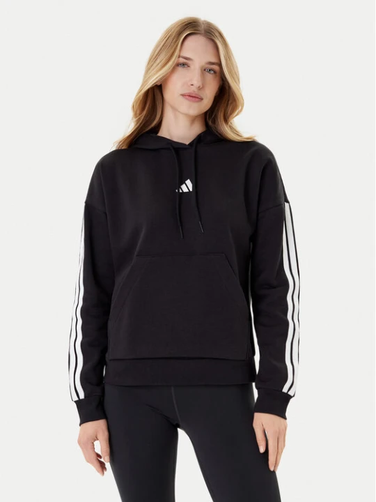 Zdjęcie produktu adidas Bluza Essentials 3-Stripes JX2538 Czarny Regular Fit