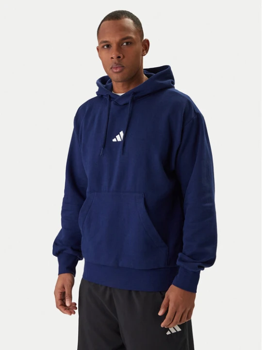 Zdjęcie produktu adidas Bluza Essentials Feel Cozy JE3810 Granatowy Regular Fit